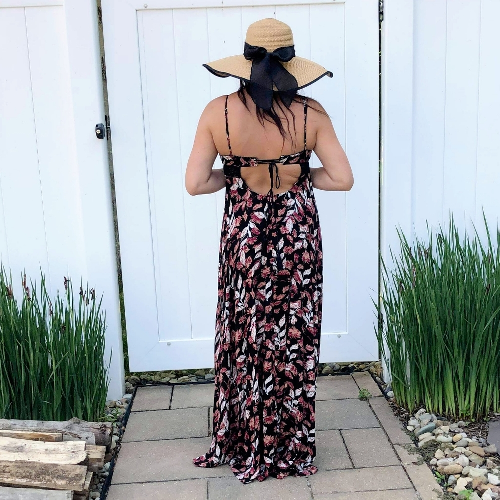 Cotton Candy LA Floral Print Maxi Dress M - Picture 3 of 13